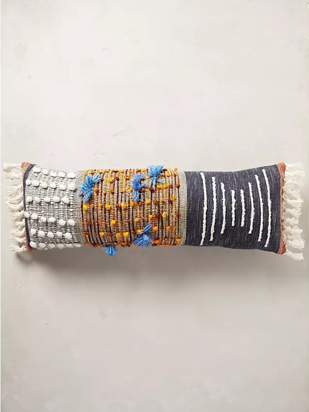 Collaged Majida Pillow 14” x40” / Anthropologie